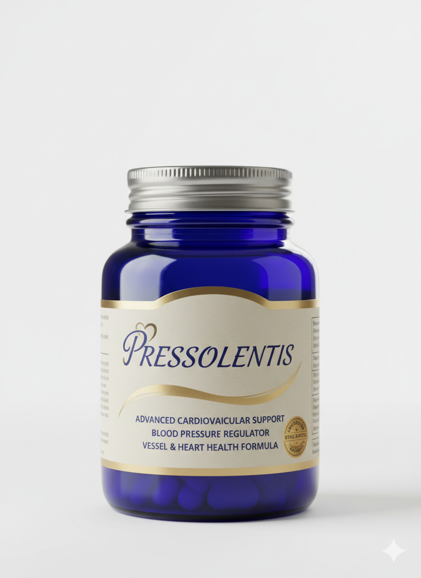 Pressolentis dietary supplement bottle for adult wellness